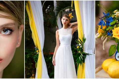 הפקת חתונה צהובה (צילום: מארק מ-mark 4 wedding) הפקת חתונה צהובה (צילום: מארק מ-mark 4 wedding)