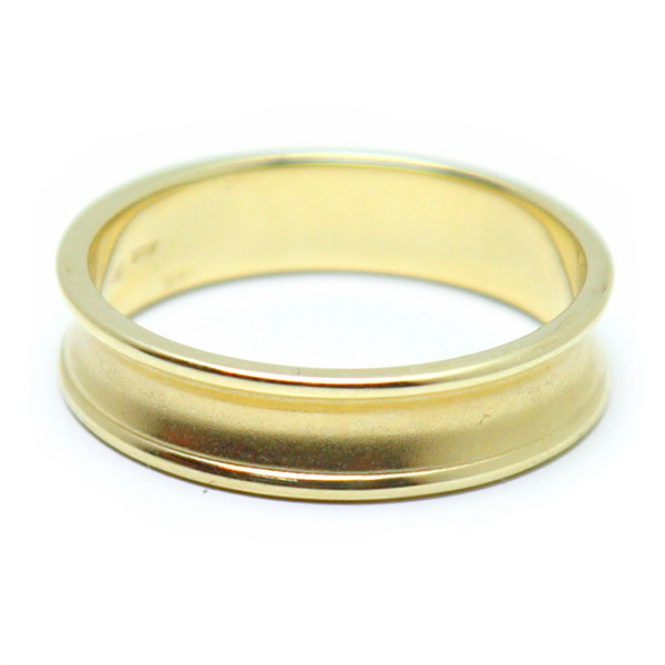 טבעת נישואין זהב צהוב שקוע