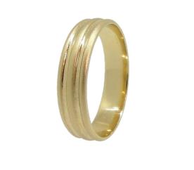 טבעת נישואין קלאסית מודרנית 