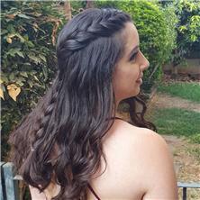 כלה עם עיצוב שיער מיוחד של חגית הרן עיצוב שיער לכלות - חגית הרן