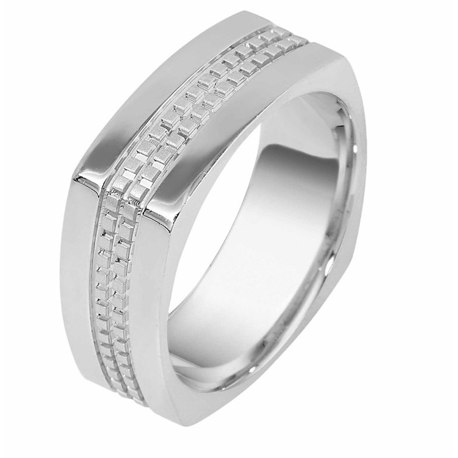 טבעת נישואין הטבעת ריבועים