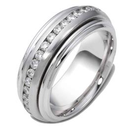 טבעת נישואין יהלומים אטרניטי