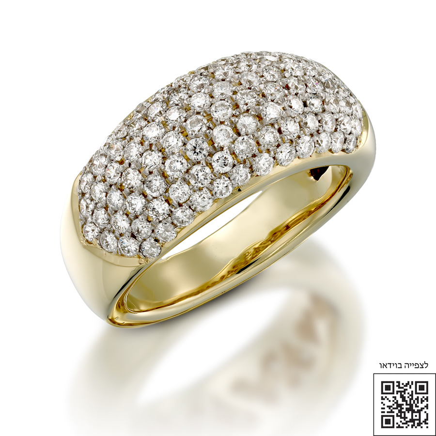 טבעת אירוסין אטרניטי זהב הצוב