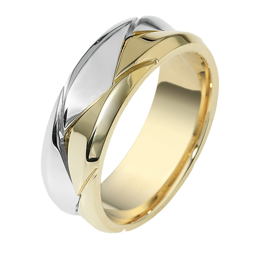 טבעת נישואין עם חריצים