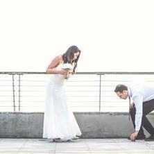 חתן וכלה בנמל - H&A Photography צילום אירועים צילום חתונות איכותי