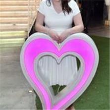 לב ורוד מואר אטרקציות מיוחדות לאירועים
