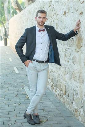 חליפת חתן: חולצה, מכנסיים, בלייזר - ESPANOL אספניול אופנה וחתנים