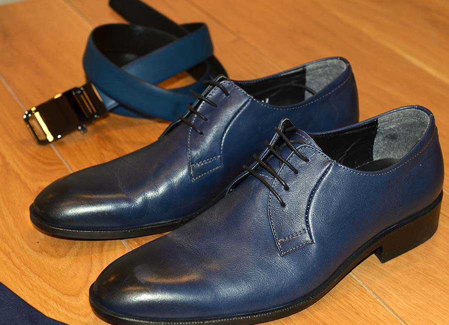נעליים מעוצבות לגברים כחול ניייבי