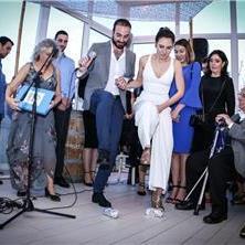 צילום רגע שבירת הכוס בחופה - דור חזן צלמים מקצועיים בחדרה