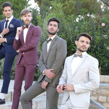 חנות לאופנת חתנים ביבנה חליפות חתן משובצות