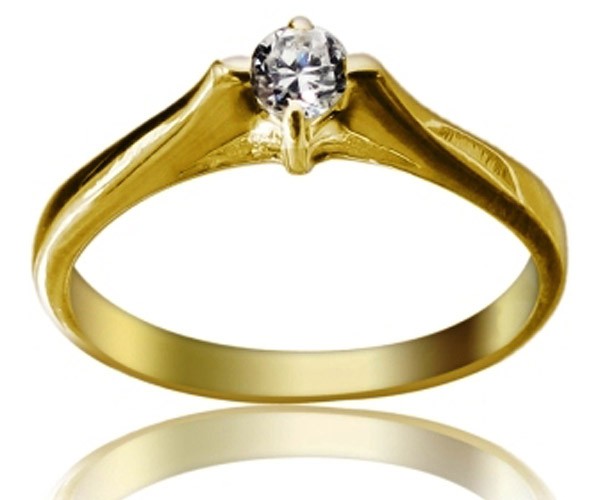 טבעת קלאסית בעיצוב וינטאג