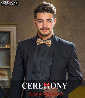 CEREMONY חליפות חתן חליפות לגברים במרכז
